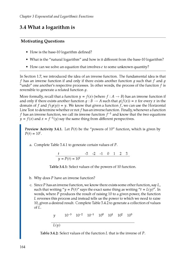 Active Preparation for Calculus - Page 164